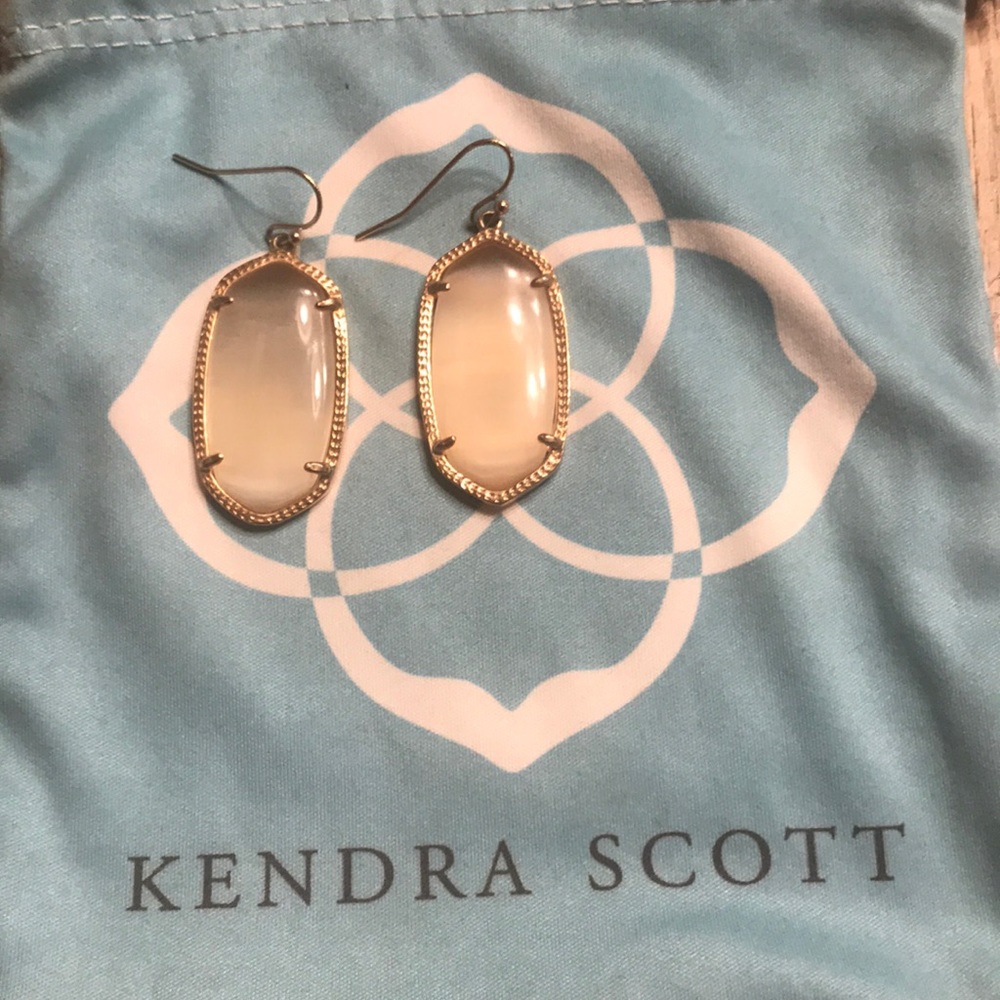 sheer Kendra Scott Earrings